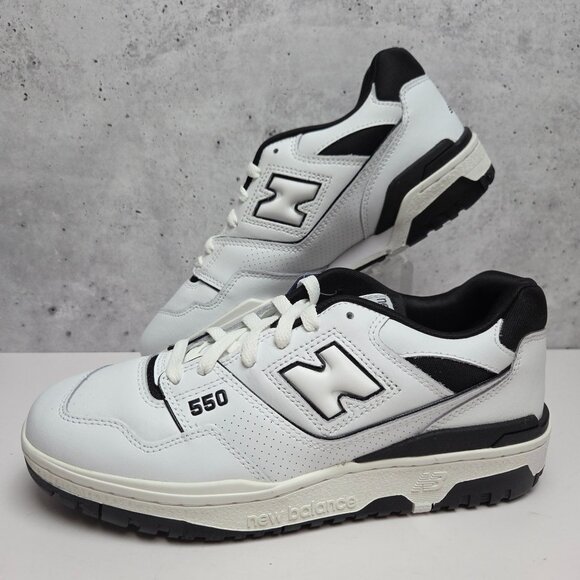 New Balance BB550 Mens White/Black Sneakers Size 10 Ortholite Insoles NWB main image 7